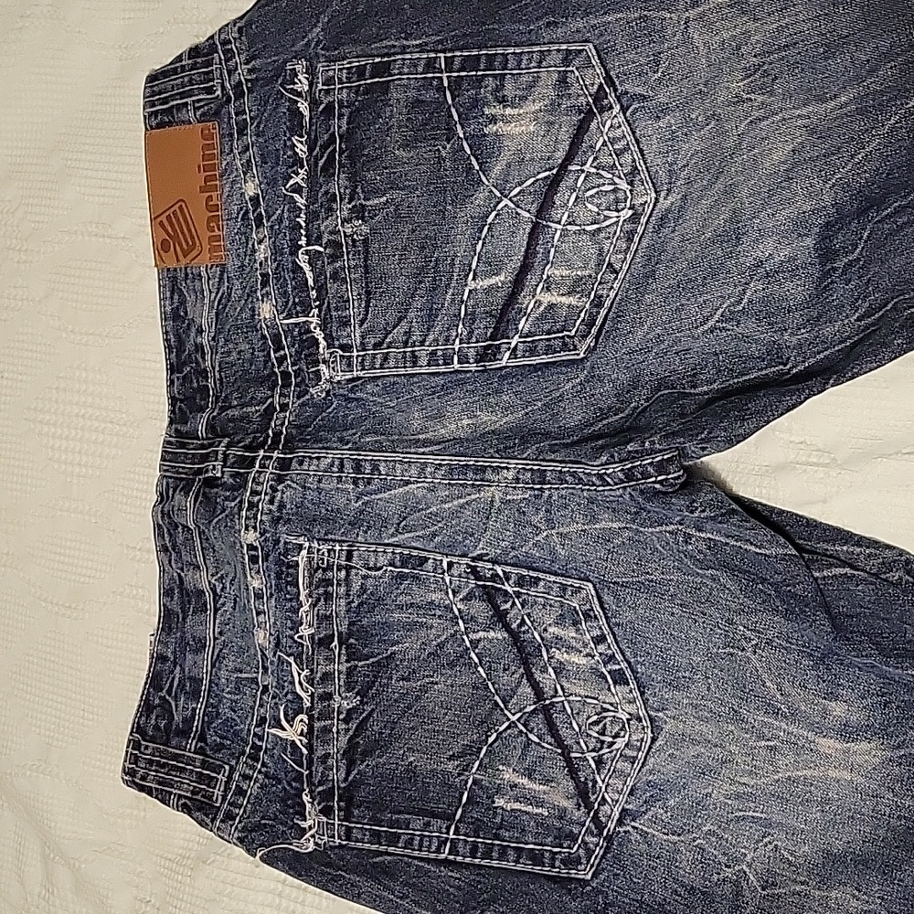 Machine Blue Jeans. 36×30 - Picture 4 of 4